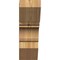 Ekena Millwork Olympic Slat Rough Sawn Bracket, Western Red Cedar, 6"W x 18"D x 18"H BKT06X18X18OLY06RWR - alternate 2